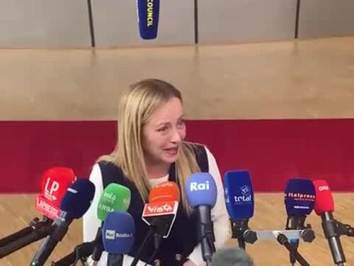 Meloni: "Con Mediaset non ci sono problemi"