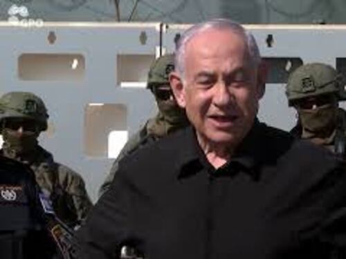 Netanyahu incontra i soldati israeliani