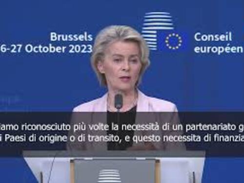 Von der Leyen: Tema migrazione è una priorità