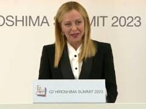 Meloni: Soddisfatta del contributo che abbiamo portato al G7