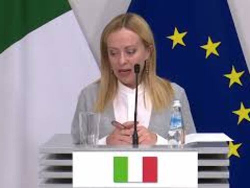 Meloni: "Sostenibilità ambientale deve andare di pari passo con sostenibilità sociale ed economica"