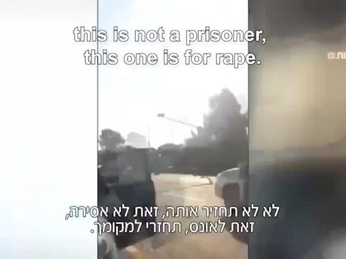"Lei è per lo stupro...": quel video diffuso dal ministero israeliano