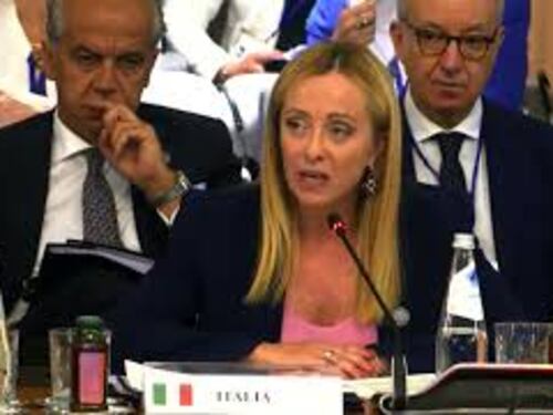 Meloni apre i lavori della Conferenza Internazionale su Sviluppo e Migrazioni