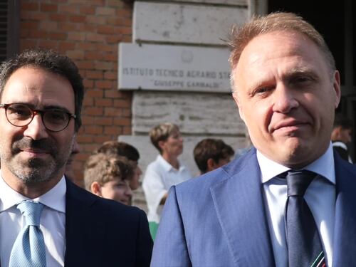 Il saluto del ministro Lollobrigida agli studenti