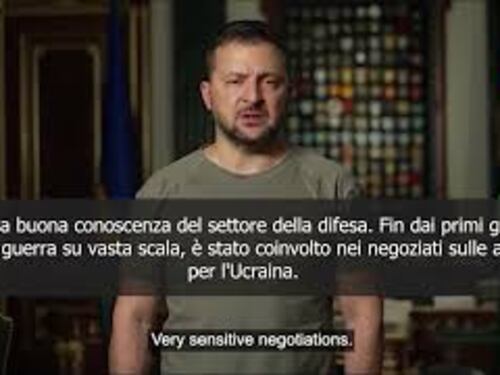 Zelensky: Nuovo ministro Difesa è una persona forte