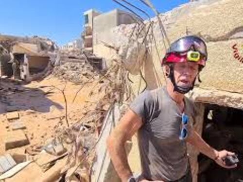 Vigili del fuoco in Libia, la testimonianza del caposquadra Simone Andreini