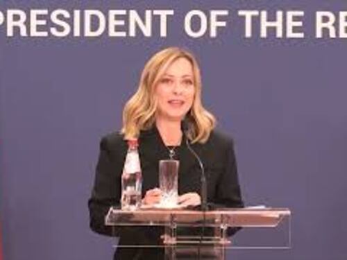 Meloni in Serbia: "Integrazione Balcani occidentali in Ue è fondamentale"