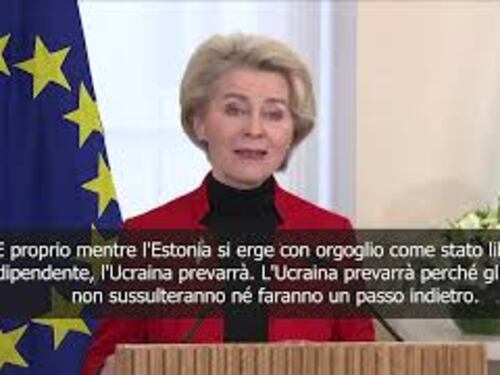 Von der Leyen: Putin ha alzato la posta in gioco, continuare a sostenere l'Ucraina