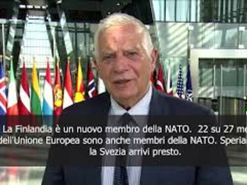 Borrell: Dopo Finlandia attendiamo Svezia nella Nato