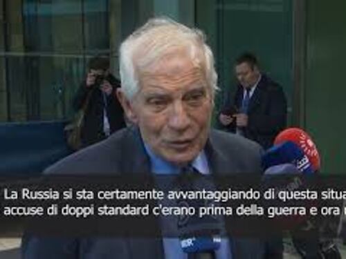 Israele - Hamas, Borrell: Attenzione ai doppi standard, Mosca osserva