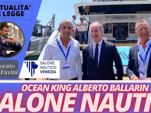 "Fortuna della maestranza italiana": la Ocean King al Salone Nautico di Venezia