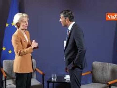 Von der Leyen incontra Sunak nel Regno Unito