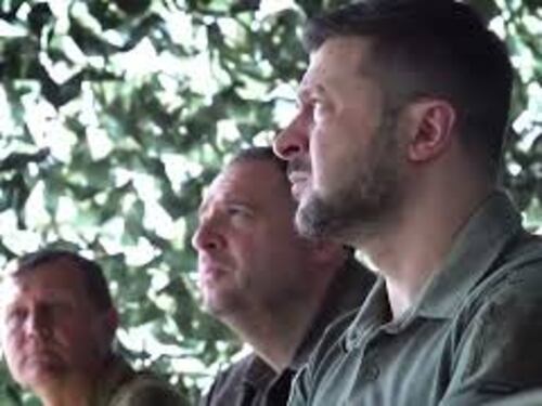 Zelensky nella regione di Odessa, le immagini