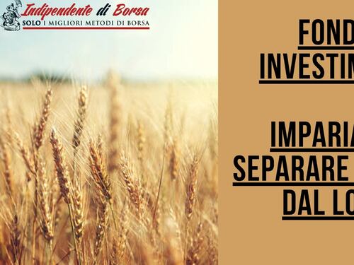 Fondi di investimento: impariamo a separare il grano dal loglio