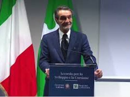 Fontana (Lombardia): "Da accordo con Governo 1,2 mld, li spenderemo tutti"
