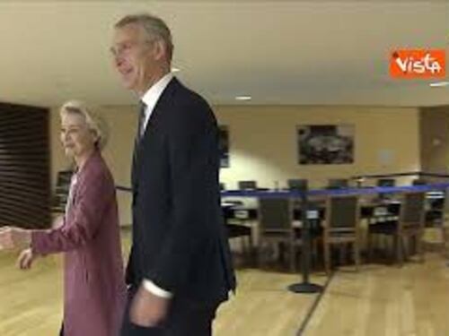 Von der Leyen incontra il segretario generale della Nato