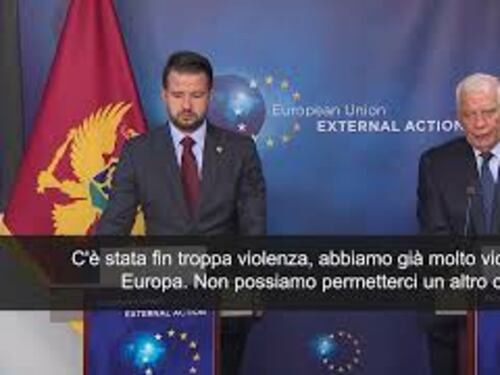 Borrell: "Non possiamo permetterci un'altra guerra"