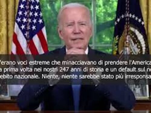 Biden: Senza accordo sul bilancio effetti sarebbero stati catastrofici