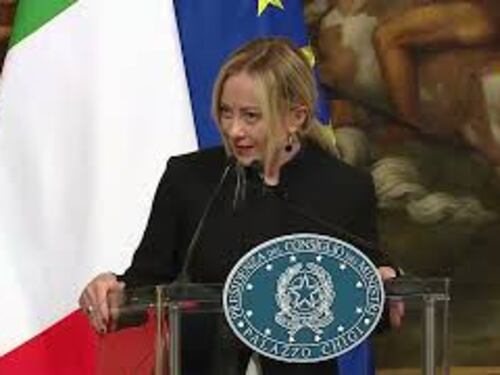Meloni: "Per l'Ucraina un futuro di pace, libertà e in Europa"