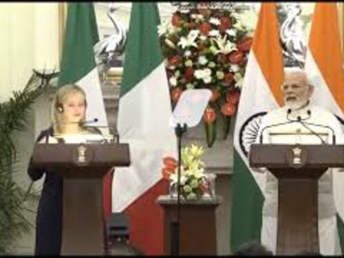 Modi: Meloni prima donna eletta Presidente del Consiglio in Italia