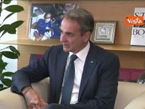 Metsola incontra il Primo Ministro Greco Mitsotakis