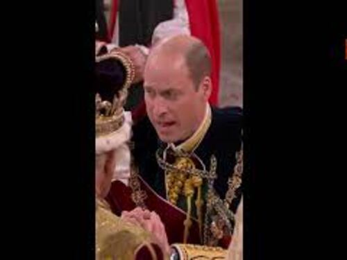 William giura fedeltà a Re Carlo III