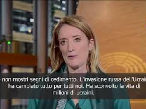 Metsola: "L'invasione russa dell'Ucraina ha cambiato tutto"