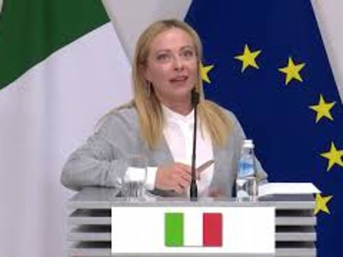 Meloni: Nuovo patto di stabilità tenga conto degli investimenti