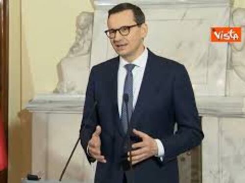 Meloni in Polonia, Morawiecki: "Pace deve prevalere, abbiamo parlato di invio di armi in Ucraina"