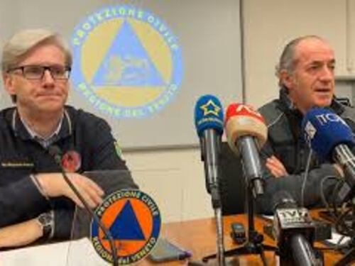 Maltempo, Zaia: Sono state ore di apprensione e lo sono ancora