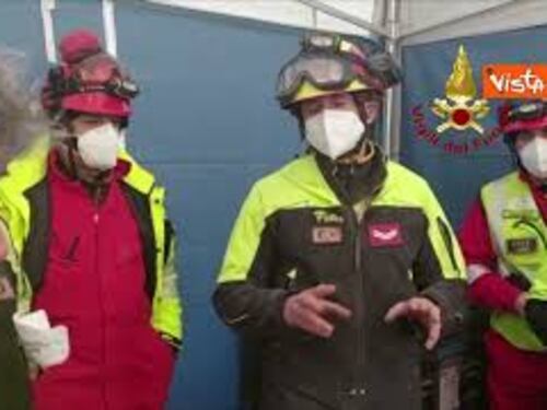 Terremoto Turchia, avvicendamento tra i team dei Vigili del Fuoco italiani Usar