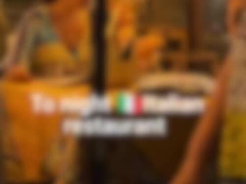 Donne a cena al ristorante in Italia: le riprese di nascosto del migrante