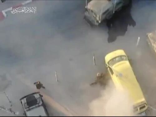 Hamas bombarda un'ambulanza israeliana con un drone