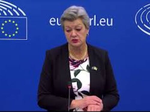Migranti, Johansson (Commissione Ue): Non è realistico pensare di salvare tutti"