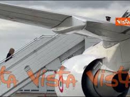 Meloni rientra in Italia dopo la visita a Kiev, la partenza dalla Polonia