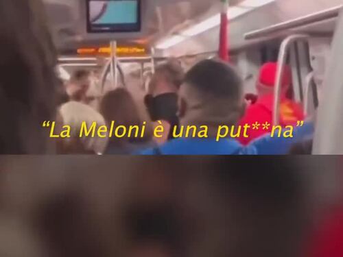 Militanti della Cgil insultano Giorgia Meloni