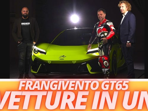 "Tre vetture in una. Vi presento la mia Frangivento GT65"