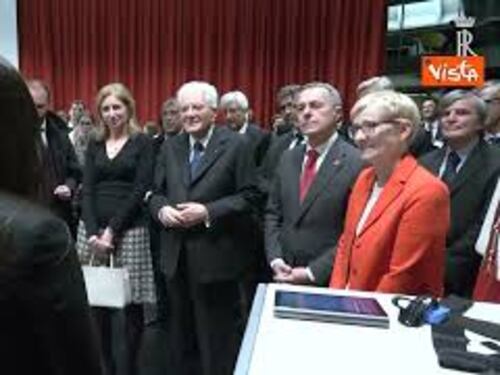 Mattarella visita il Politecnico Federale di Zurigo