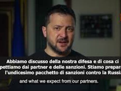 Zelensky: Visita von der Leyen nella Giornata dell'Europa è stata simbolica