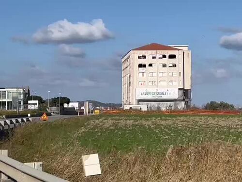 Distruzione Palazzo Mangeruca