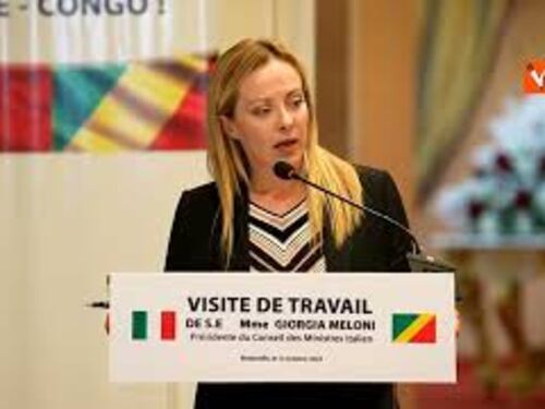 Meloni: L'Italia ha scelto di destinare il 70% del suo fondo per il clima all'Africa