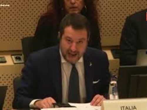 Salvini ai Ministri Trasporti Ue: “Siamo decisi a completare il progetto del Ponte sullo Stretto”