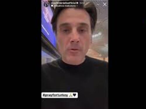 Terremoto Turchia, Montella: "Dramma mondiale, prego per le famiglie coinvolte"