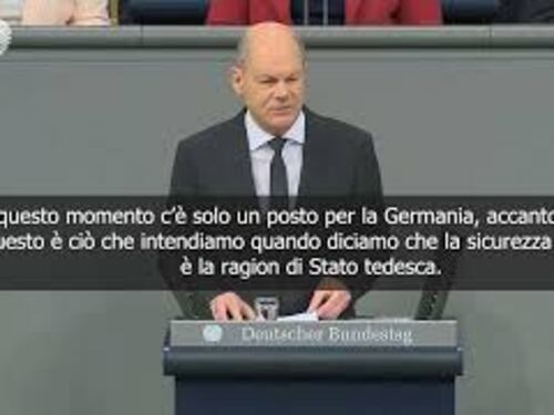 Scholz: Germania al fianco di Israele, è nostro compito difendere la sua esistenza