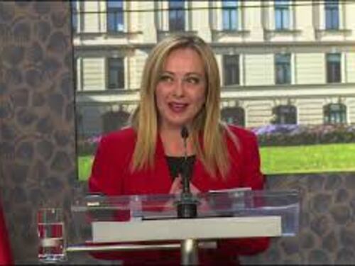 Meloni: "Ue deve risolvere problema di dipendenza energetica"