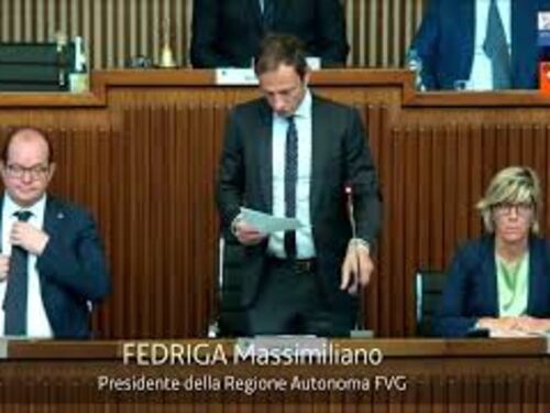 Maltempo, Fedriga: Firmata dichiarazione di stato d'emergenza in Friuli