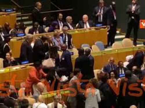 Meloni all'Assemblea Generale dell'Onu, ecco le immagini