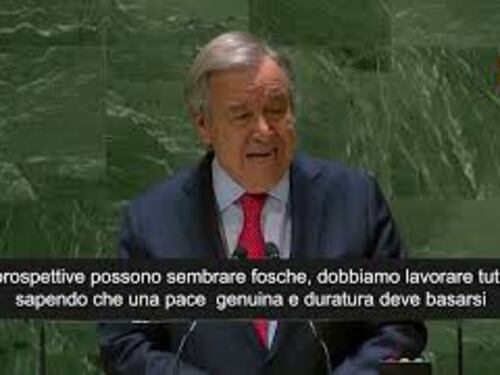 Guterres: "Minacce uso armi nucleari inaccettabili, fare un passo indietro dal baratro"