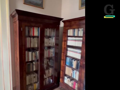 La casa di Croce: la biblioteca, la panchetta, la stanza dedicata a Vico