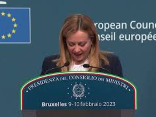 Meloni: "In documento del Consiglio Ue ci sono almeno sette proposte italiane"
